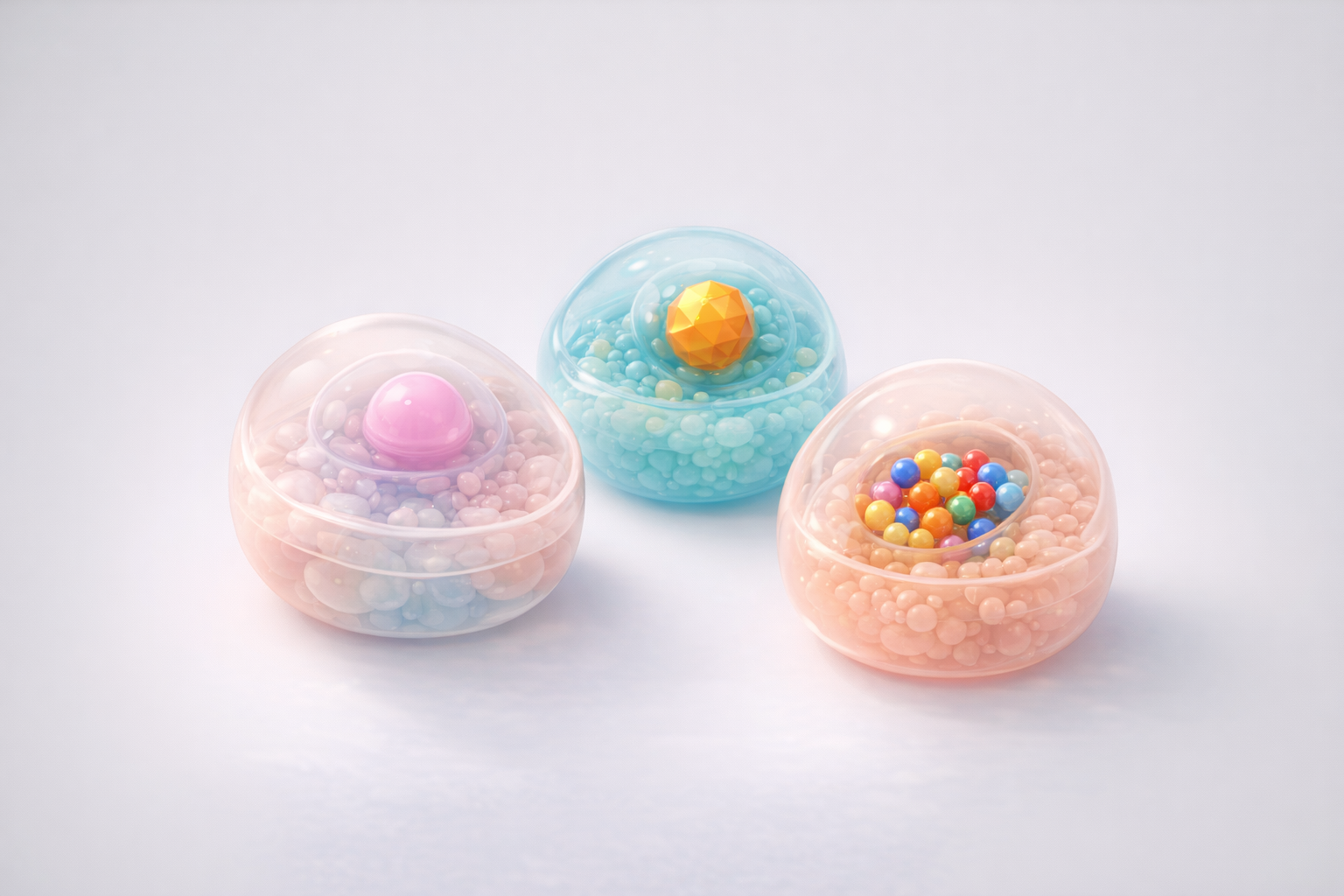 Minimal 3D biomolecular modules representing multiomics layers inside a shared workflow